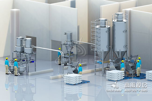 供料系統(tǒng)案例3D圖